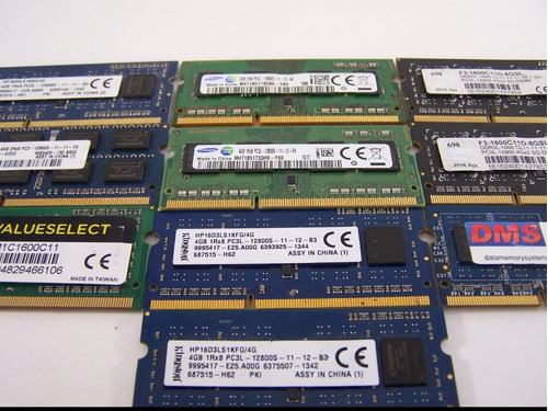 Memory Ram 4gb Pc3-12800s Ddr3-1600mhz Laptops 