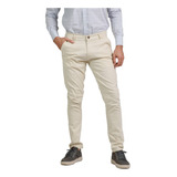 Pantalón Chino Hombre Brooksfield Gabardina Slim Fit 5505b