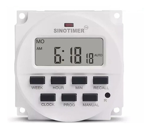 Timer Relé Programável Digital - 220v - Tm618n-2  (ofa Amb)