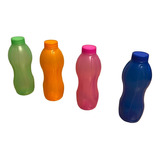 60 Botellas Plasticas Deportivas Con Tapa A Rosca