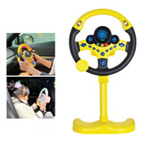 Coche De Juguete Musical For Niños Con Volante Interactivo