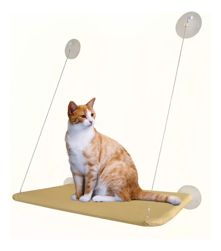 Cama Rede De Janela Para Gatos! Suspensa Ventosa Pet Cat