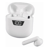 Auriculares Tws Bluetooth Inalámbricos B55 Audífonos In-ear Color Blanco