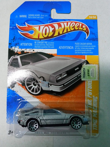 Hot Wheels-delorean-volver Al Futuro-2011 Premiere-1* Edic.