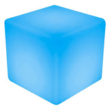 Cubo De Luz Decorativa Recargable Led De 12 Pulgadas Hullaba