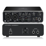 Interface De Audio Behringer U-phoria Umc202hd