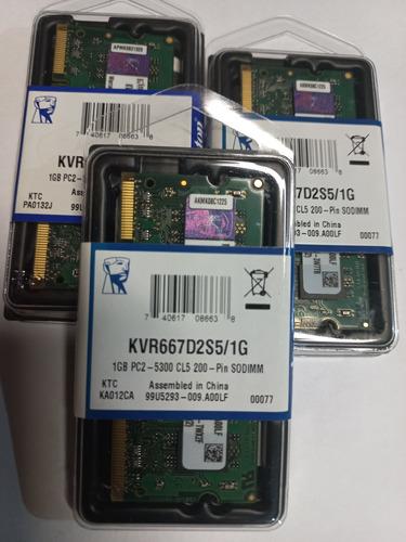 Kingston Kvr667d2s5/1g 1 Gb