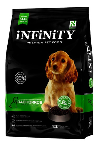 Infinity Cachorro Perro  10 Kg-  Envios A Todo El Pais