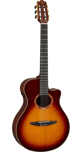 Guitarra Electroacústica Yamaha Ntx3bs Nylon Estuche Ligero