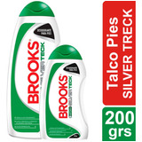 Brooks Pack Talco Para Pies Silver Pack 120g + 80g