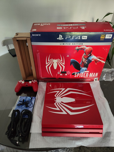 Playstation 4 Pro Spiderman Limited Edition 