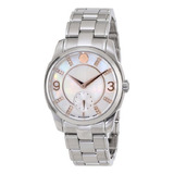 Reloj De Mujer Movado Modelo 0606619 Movado Lx Blanco Madrep