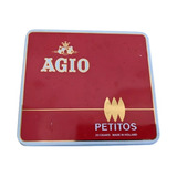 Antigua Lata Vacía De 20 Cigarros Agio Petitos