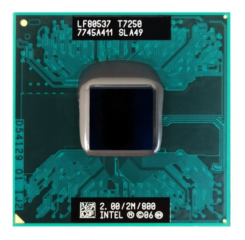 Procesador Intel Core 2 Duo T7250 2.00ghz 2mb Cache 800mhz