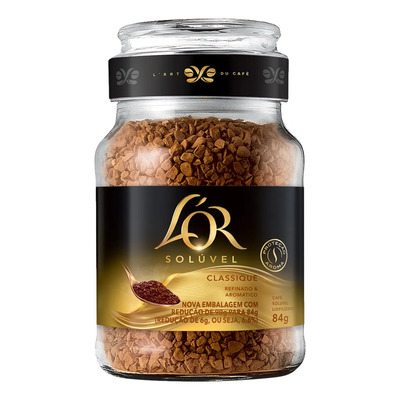 Café L'or Solúvel Classique Sem Glúten 84 G | MercadoLivre