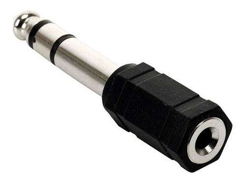 Adaptador Miniplug Auxiliar 3,5  A Plug Grande 6,5mm Estereo
