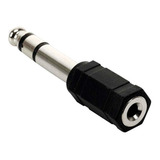 Adaptador Miniplug Auxiliar 3,5  A Plug Grande 6,5mm Estereo