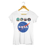 Playera Algodon Premium: Nasa Logos 