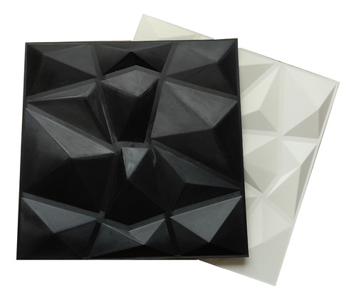 Panel 3d Diamante Negro
