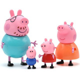 Familia Pepa Pig Set 4 Figuras