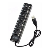 Hub Usb Multiplicador 7 Puertos Usb 2.0 C/ Switch Onoff Hub5 - Skyway