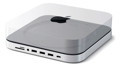 Hub Stand P Mac Mini Usb-a Usb-c Jack 3.5 Sd Satechi Oficial