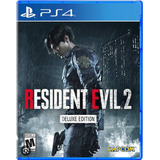 Resident Evil 2 Remake Deluxe Ps4