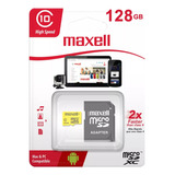 Tarjeta Memoria Maxell Micro Sd 128gb Clase 10 Hd 4k