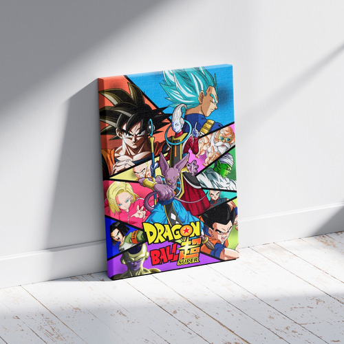 Cuadro - Poster Dragon Ball Super 60 X 40