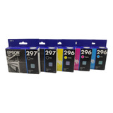 Kit 5 Cartuchos Originais 296 E 297 Xp231 Xp241 Xp431 Xp441