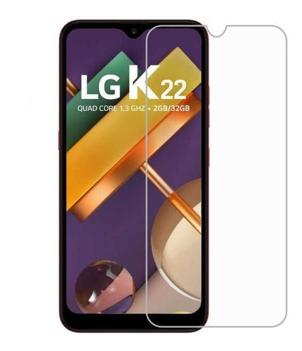 Film Vidrio Templado Para LG K22 / K22 Plus Protector