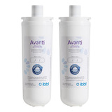 Kit Com 2 Filtros Refil Avanti Para Purificador De Água Ibbl