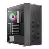 Caja Atx Aerocool Skribble Rgb Caja Atx Gamer Vidrio 3 Fans