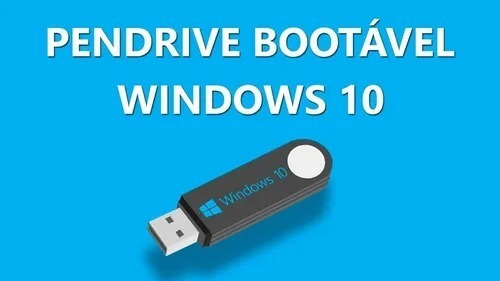 Pendrive 32 Gb Boot W10 W11 Formatação Pacote Office 19