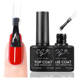 Base Coat O Top Coat City Girl Semipermanente Soak Off Uvled