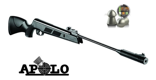 Rifle Aire Comprimido Apolo + Mira 3-9x40+ Fundas + Postones