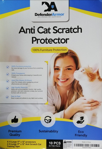 Protector De Muebles Anti Rasguños Para Gato