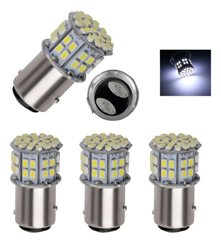 Kit 4 Lampada 50 Led Bay15d 2 Polo Varias Cores P21\u002F5w | MercadoLivre