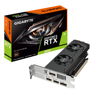 Tarjeta De Video Gigabyte Rtx 3050 Oc Low Profile 6gb Gddr6 | Envío gratis