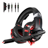 Auriculares Estéreo Para Juegos Ps4 Xbox One Switch Pc Ps3 M