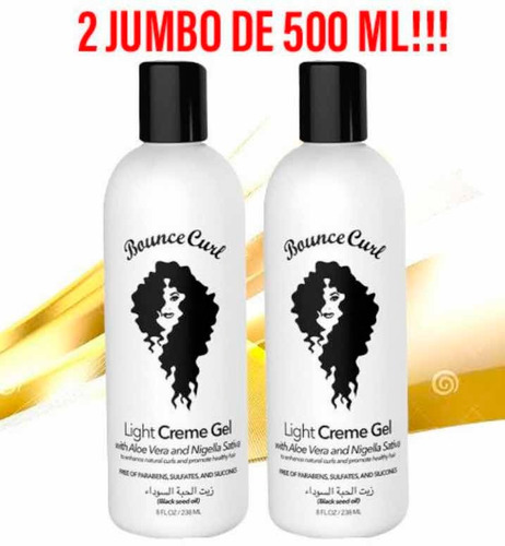 Bounce Curl Jumbo 2 Botellas De 500 Ml Y Envío Gratis!!