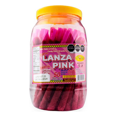 Banderilla Solis Dulces Fresa Tarugo 50 Piezas | MercadoLibre