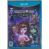 Nintendo Wii U Monster High 13 Wishes Original Lacrado