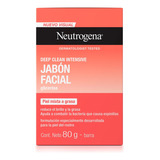 Jabón Facial En Barra Neutrogena Deep Clean Intensive 80g