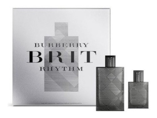 Set Burberry Brit Rhythm Men Edt 90ml 