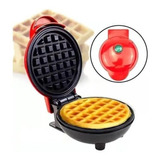 Mini Wafflera Repostería Eléctrica Redondas Waffles 