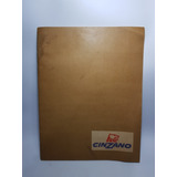 Antiguo Cuaderno Rayado Cinzano Raro! Mag 56686