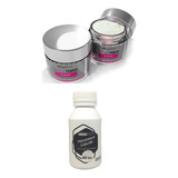 Monomero 90ml + Polimero Cherimoya Clear 30gr Uñas Acrilicas