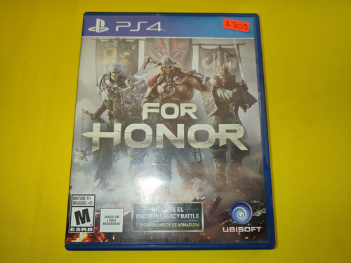 For Honor Ps4 Disco En Buen Estado Y Funcionando Al 100 