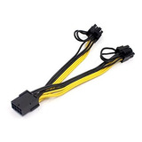 Cable Gráfica Bgning 8p A Dual Pcie 8p (6+2) - 18awg